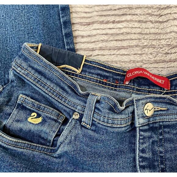 VTG Gloria Vanderbilt size 12 RUNS SMALL medium wash blue jeans mom jeans - Picture 8 of 12